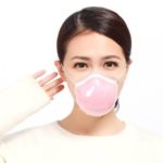 New 
                        
                            Female Reusable Smart Electric N95 Face Mask Q7 With Activated carbon filter, Automatic Air-Purifying Supply with 2PCS Replacement Filters For PM2.5 Anti-Pollution Exhaust Gas Pollen Allergy – Pink