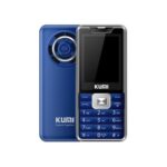 New KUMI Mi1 With Infrared Thermometer Function Phone Global Version  2.4 Inch TFT Screen 32MB RAM 32MB ROM 1700mAh Battery Dual SIM Dual Standby One Key SOS – Blue