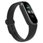 New Replacement Silicon Bracelet Strap Band for Xiaomi Mi Band 5 – Black