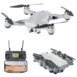 New JJRC X16 6K 5G WIFI FPV GPS Brushless RC Drone With 120 Degree Wide Angle Camera Optical Flow Positioning RTF – Gray Two Batteries with Bag