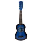 New 21″ Beginners Acoustic Guitar 6 String Practice Music Instruments – Blue