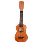 New 21″ Beginners Acoustic Guitar 6 String Practice Music Instruments – Coffee