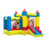 New Inflatable Bounce House Castle Ball Pit Jumper Kids Play Castle 3.2*3*2.5m 420D Thick Oxford Cloth