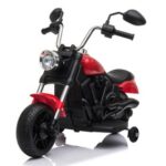 New Kids Electric Ride On Motorcycle With Training Wheels 6V – Red