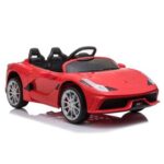 New 12V Kids Ride On Sports Car 2.4GHZ Remote Control with Music LED Light Function – Red