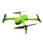 New JJRC X17 6K 5G WIFI FPV GPS Brushless Foldable RC Drone with 2-axis Gimbal Dual Camera Optical Flow Positioning RTF – Green One Battery with Bag
