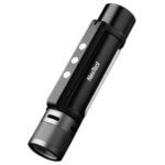 New Nextool Outdoor Portable 6-in-1 LED Flashlight 1000 Lumens Lens Telescopic Focusing One-click Alert USB Charging IPX4 Waterproof From Xiaomi Youpin – Black