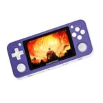 New ANBERNIC RG351P Retro Game Console PS1 RK3326 64G Open Source System 3.5 inch IPS Screen – Purple