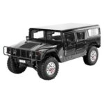 New HG P415 2.4G 16CH 1/10 RC Car for Hummer Metal Chassis Vehicles Model w/o Battery Charger – Black Standard Version