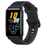 New HUAWEI  Honor ES Smartwatch 1.64″ AMOLED Touch Screen 95 Sports Modes Monitor Blood Oxygen Heart Rate Pressure Bluetooth 5.1 5ATM Waterproof – Black