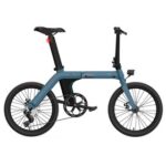 New FIIDO D11 Folding Electric Moped Bicycle 20 Inches Tire 25km/h Max Speed Three Modes 11.6AH Lithium Battery 100km Range Adjustable Seat Dual Disc Brakes with LCD Display for Adults Teenagers – Blue