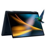 New One Netbook 4 Platinum Laptop 360 Degree YOGA 10.1″ Touch Screen Intel Core i7-1160G7 16GB DDR4 RAM 1TB PCI-E SSD WiFi 6 Windows 10 Fingerprint – Black
