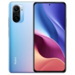 New Xiaomi Redmi K40 CN Version 6.67 Inches 5G LET Smartphone Snapdragon 870 12GB 256GB Triple Rear Cameras 48.0MP + 8.0MP + 5.0MP MIUI 12 Android 11 NFC Fingerprint Fast Charge – Blue