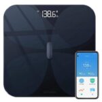 New YUNMAI Pro Smart Bluetooth Body Fat Scale Rechargeable Battery APP Control – Black