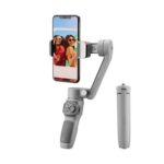 New Zhiyun Smooth Q3 3-Axis Smartphone Gimbal Mobile Stabilizer with Build-in LED Fill Light – Combo Version