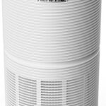 New RENPHO Air Purifier with HEPA Filter, Filtration Efficiency 99.97%, for Mold, Smoke, Bacteria, Dust, and Pollen – White