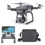 New SJRC F7 4K Pro GPS 5G WIFI 3KM FPV 3-Axis Mechanical Gimbal Optical Flow Brushless Drone – One Battery with Bag