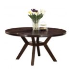 New ACME Drake Dining Table with Wooden Tabletop and Wooden Legs, for Restaurant, Cafe, Tavern, Living Room – Espresso