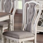 New Upholstered Dining Chair Set of 2, with Tufted Backrest, and Wood Legs, for Restaurant, Cafe, Tavern, Office, Living Room – Gray