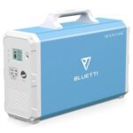 New BLUETTI EB240 Portable Power Station 2400 Wh Lithium Battery Solar Generator with 1000 W Inverter AC/DC/USB Socket Mobile Power Supply Power Generator for Travel Camping Caravan