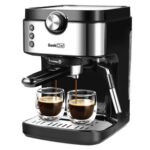 New GEEK GCF20A Coffee Machine Multiple Modes with Removable Filter and Water Tank for Home, Office – Black