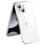 New Ultra-thin Silicone Protective Shell for iPhone 13 Mini – Silver