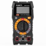 New KAIWEETS KM100 Digital Multimeter with Case, DC AC Voltmeter, Ohm Volt Amp Test Meter and Continuity Test Diode Voltage Tester