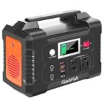 New FlashFish E200 200W Portable Power Station 151Wh Lithium Battery 1x Pure Sine Wave AC220V Output for RV Camping Van