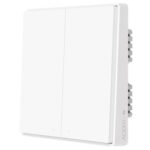 New Aqara WXKG07LM Wireless Smart Wall Switch APP / Voice Control Over-heat Protection – Double Button