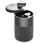 New B20 2in1 Mini Portable Outdoor Wireless Speaker with Earphone Touch Control – Black