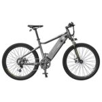 New HIMO C26 Electric Bicycle 26 Inch 250W Motor Removable 48V 10Ah Battery Up To 100km Range Dual Disc Brake  SHIMANO 7s Gear Shift System Aluminum Alloy Frame Adjustable Heights – Gray