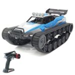 New SG 1204 EV2 Upgraded 1/12 2.4G RC Tank 30km/h High Speed Drift Electric Arroy Vehicle RTR – Blue + Silver