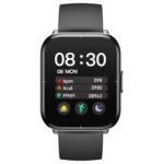 New Mibro Color V5.0 Bluetooth Smartwatch 1.57 TFT Touch Screen 15 Sports Modes Heart Rate Blood Oxygen Sleep Monitoring 5ATM Water-Resistant 270mAh Battery 14 Days Long Standby Time Multi-language – Black