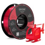 New ERYONE PETG Filament for 3D Printer 1.75mm Tolerance 0.03mm 1KG(2.2LBS)/Spool – Transparent Red