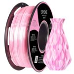 New ERYONE Silk PLA Filament for 3D Printer 1.75mm Tolerance 0.03mm 1kg (2.2LBS)/Spool – Pink