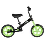 New LALAHO Kids Balance Bike Carbon Steel Body, TPR Grip, 86*43*56cm, Green