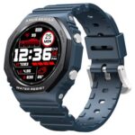 New Zeblaze Ares 2 Bluetooth Smartwatch 1.09 inch Touch Screen Heart Rate Blood Pressure Monitor 50M Water-Resistant 260 mAh Battery  45 Days Standby Time – Blue