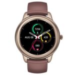 New Zeblaze Lily Bluetooth Smartwatch 1.1 inch Touch Screen Heart Rate Blood Pressure Monitor IP68 Water-Resistant 200 mAh Battery  30 Days Standby Time – Bronze