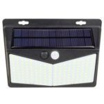 New 208 LED Solar PIR Automatic Human Body Induction Garden Waterproof Outdoor Wall Light 3W Solar Panel: 5.5V Lumens