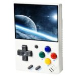 New Miyoo Mini 32GB Handheld Game Console, 3000 Games, 2.8Inch IPS Screen, One Click Archive, 4-5 Hours Battery Life, CPS FBA FC GB GBA GBC WSC SFC MD PS Simulators, White