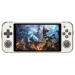 New Anbernic RG552 Handheld Game Console 5.36” Super Large IPS Screen Android & Linux System Support Dual TF Card Gray