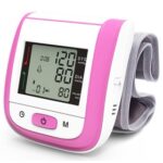 New BOXYM BPW1 Wrist Blood Pressure Monitor Automatic Blood Pressure Meter Sphygmomanometers Tonometer Home Health – Pink