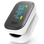 New BOXYM oFit-2 Finger-Clamp Pulse Oximeter Portable Pulse Oximetro Monitor – White