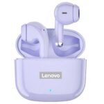 New Lenovo Thinkplus LivePods LP40 Pro TWS Wireless Bluetooth Earphone Noise Cancelling Earbuds Gaming Sports Headset – Purple