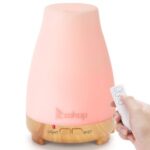 New ZOKOP 2369YK 200ML Essential Oil Diffuser Cool Mist Humidifier Perfume Diffuser with White Remote Control