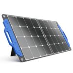 New ATEM POWER 100W Monocrystalline Solar Panel Compatible with Generators Power Station for RV Outdoor Camping