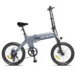 New ENGWE C20 Folding Electric Bicycle 20 inch Tire 250W Brushless Motor 36V 10.4Ah Battery 25km/h Max Speed – Gray