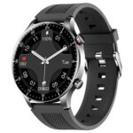 New KUMI GW16T Pro Smartwatch 1.3” Touch Screen Multiple Sports Modes Heart Health SpO2 Measurement IP68 Waterproof – Black