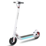 New LEQISMART A8 Folding Electric Scooter 350W Motor 36V/10.4Ah Battery 9 Inch Tire – White