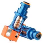 New Phaetus Dragon Hotend Standard Flow Edition, 0.1mm Heat Break, Plated Copper, 500 Celsius degrees Temperature Resistance, Compatible with All Filaments, PLA, ABS, PETG, TPU, PP, PC, Nylon, PEEK, PEI and Composite Materials, Blue